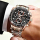 Hudlot - Business Quartz Luminous Stainless Steel WaterProof Men’s Watch