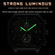 HUdlot - Casual Leather Quartz Watches Waterproof Luminous Men‘s Wristwatch