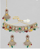 Alloy Gold-plated Multicolor Jewel Set