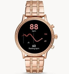 CSB-Phinix Gen 8 Rose Gold Dimand Edition Stainless Steel Menand Women Calling Smartwatch Smartwatch