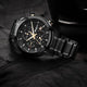 EVER TIME-Octane Black Dial Chronograph Watch for Men