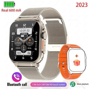 CSB-Lige 600mAh Smart Watch Ultra Watch Men Bluetooth Call(Answer/Make Call)