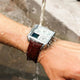 Hudlot - Three Times Luxury Unique Style Analogue Digital Square Quartz Watch For Men