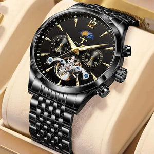 Hudlot - Men’s Business Class Luminous Mechanical Watch