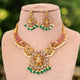 Multicolor Prajapati Hasli Temple Jewellery Set- New Arrival