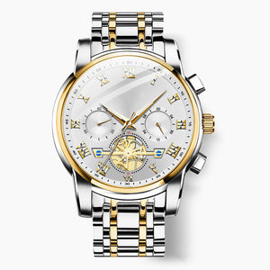 New Multifunction Chronograph Wristwatch with 6 Hands