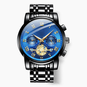 New Multifunction Chronograph Wristwatch with 6 Hands