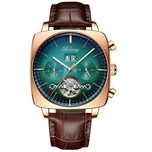 THE WATCH 2021AILANG famous brand watch montre automatique luxe chronograph Square Large Dial Watch