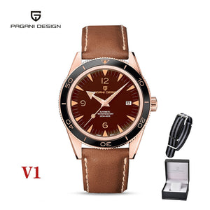 THE WATCH 2022 New PAGANI Design 41mm Men's Automatic Mechanical Watch Classic Retro 200m Reloj Hombre