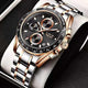 Business Quartz Luminous Stainless Steel WaterProof Men’s Watch