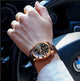 Men Watch Fashion Leather Quartz Watches Sport Poedagar