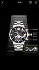 Men’s Stainless Steel Watches Luxury Quartz Wristwatch