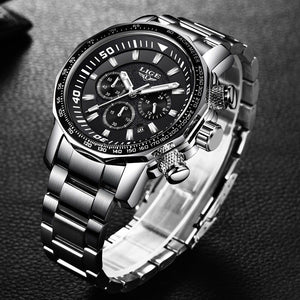 Simple Watches For Men's Quartz Stainless Steel|| Chronograph Men’s Watch – 043