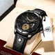 Swiss Brand POEDAGAR Sports Men Watch 2022 Wristwatch Luxury Waterproof Calendar Quartz Leather